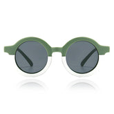 Kids Sunglasses Stylish and Compact Kids Eyewear for Summer (Green)